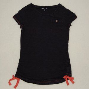 Gap Girls, Size M (8), Navy Blue Summer Top, 100% Cotton